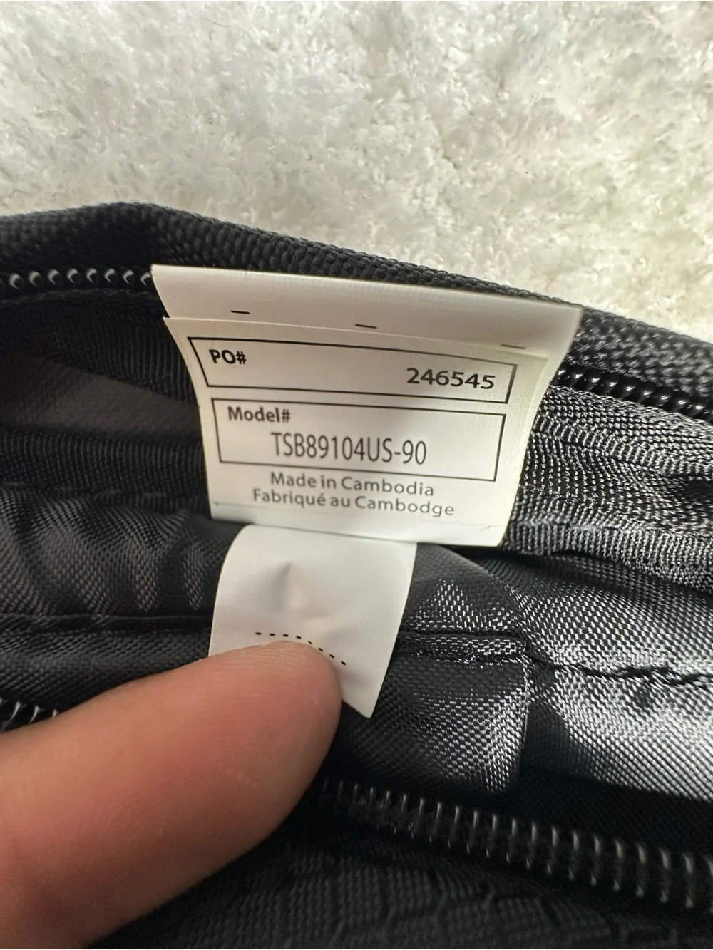 Targus Sport Black Diamond Ripstop Laptop Backpack 20L (Model TSB89104US)